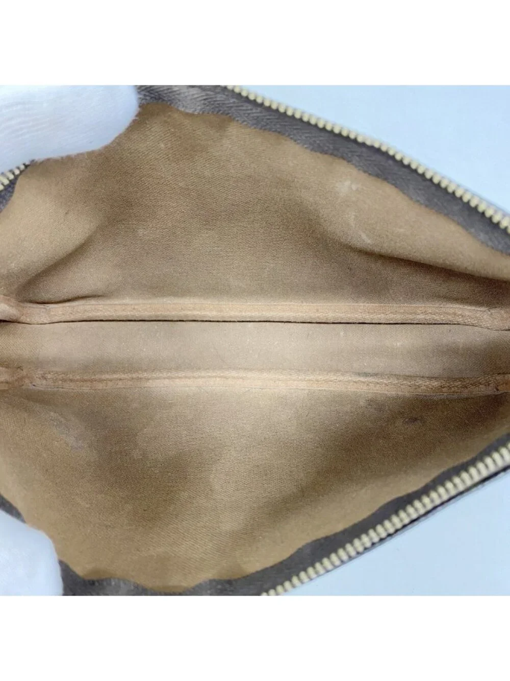 Louis Vuitton Pouch Monogram Pochette Brown